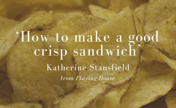 Friday Poem – ‘How to make a good crisp sandwich’, Katherine&nbsp;Stansfield